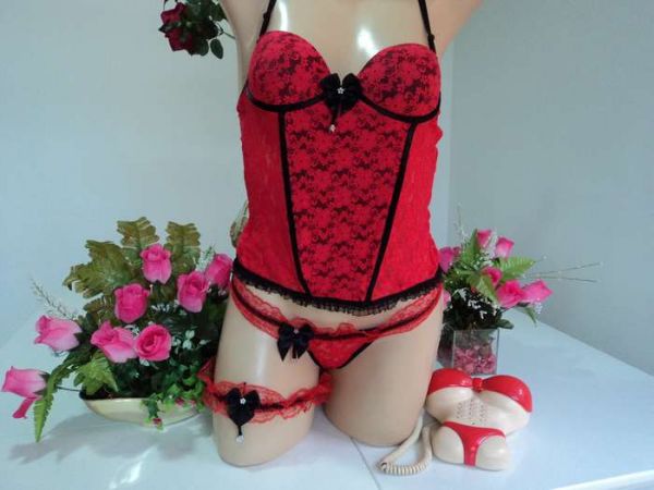 CORSETE RENDA- Cod 1390